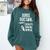 Juris Doctor Of Jurisprudence Law School Graduation Comfort Colors Sweatshirt Blue Spruce
