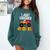 I Just Crushed Kindergarten Monster Graduation Shirt Comfort Colors Sweatshirt Blue Spruce