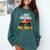 I Just Crushed Preschool Monster Graduation Pre-K Shirt Comfort Colors Sweatshirt Blue Spruce
