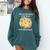 Just An Introvert Living In An Extrovert World Stickmen Comfort Colors Sweatshirt Blue Spruce