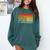 Just Pretend I Am Not Here Sarcastic Introvert Life Comfort Colors Sweatshirt Blue Spruce