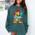Kids Pre-K Grad 2025 Preschool Graduation 2025 Comfort Colors Sweatshirt Blue Spruce