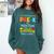 Kids So Long PRE-K It's Been Fun Graduation Comfort Colors Sweatshirt Blue Spruce