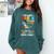 Kids So Long Pre-K Preschool Graduation Kindergarten Here I Come Comfort Colors Sweatshirt Blue Spruce