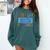 Kids STRAIGHT OUTTA KINDERGARTEN T-SHIRT FUNNY GRADUATION GIFT Comfort Colors Sweatshirt Blue Spruce