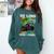 Kindergarten Graduate 2025 Kindergarten Graduation Dino Trex Comfort Colors Sweatshirt Blue Spruce