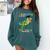 Kindergarten Graduation 1st Here We Come Class 2023 Dinosaur Comfort Colors Sweatshirt Blue Spruce