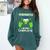 Kindergarten Graduation Level Complete Gamer Class 2024 Kids Comfort Colors Sweatshirt Blue Spruce