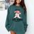 This Is My Last Rodeo Senior 2026 Cowgirl Graduation Comfort Colors Sweatshirt Blue Spruce