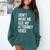 Lawyer Law School Graduation Attorney Men Women Comfort Colors Sweatshirt Blue Spruce