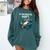 Lazy Raccoon Sarcastic Introvert Humor Japanese Animal Comfort Colors Sweatshirt Blue Spruce