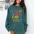 I Love You All Class Dismissed Teacher School Graduation Men Women Girls Kids Comfort Colors Sweatshirt Blue Spruce