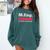 Master Of Engineering Engineer Master Graduation Comfort Colors Sweatshirt Blue Spruce