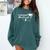 Master Graduation My Granddaughter Mastered It Grandparent Comfort Colors Sweatshirt Blue Spruce