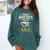 Master’s Degree Era MBA Masters Degree Graduation Comfort Colors Sweatshirt Blue Spruce