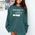 Masters Degree Graduation 2021 Social Work MPH MSW Grad Comfort Colors Sweatshirt Blue Spruce