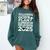 Masters Degree Graduation 2025 Christian MSW MPH MBA Comfort Colors Sweatshirt Blue Spruce