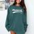 Master's Degree Mastered It 2021 Graduation Comfort Colors Sweatshirt Blue Spruce