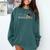 Masters Graduation My Daughter Mastered It T-Shirt Comfort Colors Sweatshirt Blue Spruce