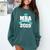 MBA Class Of 2019 Graduate Business School Graduation Comfort Colors Sweatshirt Blue Spruce