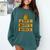 Medieval Frog Meme Sarcastic Introvert Humor Fantasy Comfort Colors Sweatshirt Blue Spruce