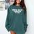 Mental Health Counselor Graduation Comfort Colors Sweatshirt Blue Spruce