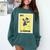 Mexican For Graduation La Graduada 2023 Comfort Colors Sweatshirt Blue Spruce