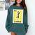 Mexican For Graduation La Graduada 2024 Comfort Colors Sweatshirt Blue Spruce