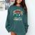 Middle School Level Complete Gamer Class Of 2025 Graduation Comfort Colors Sweatshirt Blue Spruce