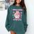 Middle School Level Complete Gaming Graduation Anime Girl Comfort Colors Sweatshirt Blue Spruce