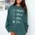 Miss Mrs Ms Dr Shirt Doctorate New Doctor Graduation Comfort Colors Sweatshirt Blue Spruce