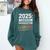 Mission Graduation Accomplished For Class Of 2025 Comfort Colors Sweatshirt Blue Spruce