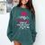 My Mommy Did It And She Did It For Me Graduation Daughter Comfort Colors Sweatshirt Blue Spruce