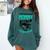 My Mommy Did It And She Did It For Me Graduation Graduate Comfort Colors Sweatshirt Blue Spruce