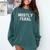 Mostly Feral Introvert Sarcastic Comfort Colors Sweatshirt Blue Spruce Mostly Feral Introvert Sarcastic Comfort Colors Sweatshirt Blue Spruce