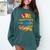 Motivated Educated Graduated Graduation Comfort Colors Sweatshirt Blue Spruce
