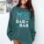 Music Major Student Pun Graduation Comfort Colors Sweatshirt Blue Spruce