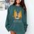Nature Scene Tees For Introverts Quiet Escape Solitude Comfort Colors Sweatshirt Blue Spruce