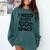 I Need Some Space Introvert Astronaut Science Comfort Colors Sweatshirt Blue Spruce