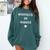 Nevertheless She Graduated Graduation For Her Comfort Colors Sweatshirt Blue Spruce
