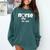 New Nurse Est 2019 Nursing School Graduation Comfort Colors Sweatshirt Blue Spruce