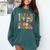 Next Stop Middle School Elementary School Graduation 2025 Comfort Colors Sweatshirt Blue Spruce