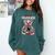 Not A Hugger Teddy Bear Antisocial Introvert Comfort Colors Sweatshirt Blue Spruce