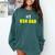 Nurse BSN Student Graduate Dad Nursing Graduation Comfort Colors Sweatshirt Blue Spruce