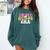 In My Nurse Era Nursing School Graduation Women Comfort Colors Sweatshirt Blue Spruce