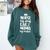 Nurse Graduation For Her Nursing Cat Mama By Night For Men Women Comfort Colors Sweatshirt Blue Spruce