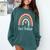 Nurse Practitioner Doctor Of Nursing PracticeGraduation 2025 Comfort Colors Sweatshirt Blue Spruce