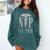 Nurse Practitioner Graduation Caduceus NP Degree 2019 Comfort Colors Sweatshirt Blue Spruce