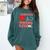 Nurse Survived Nursing School Graduation Comfort Colors Sweatshirt Blue Spruce