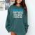 Nurse's Dad Father Nursing School Graduation Comfort Colors Sweatshirt Blue Spruce